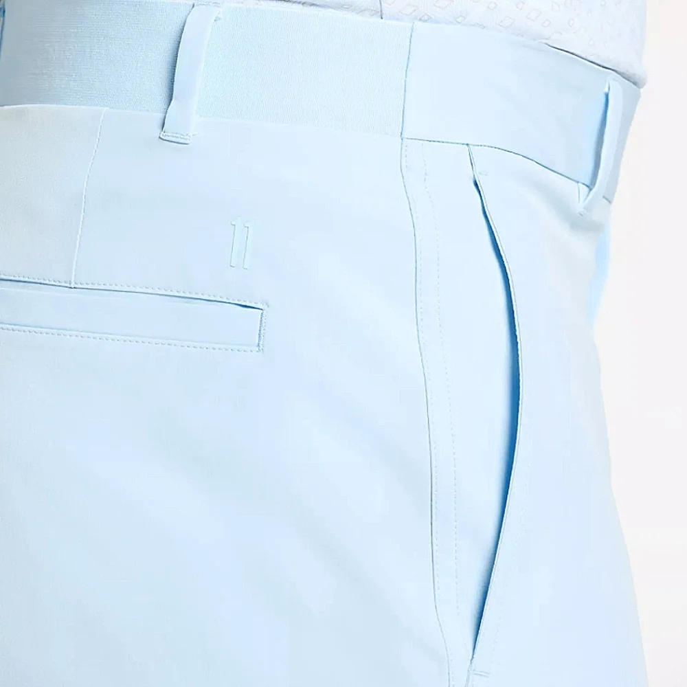 Walter Hagen Performance Golf Shorts Men's 42W Soft Blue Sun Protection Stretch
